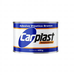 Gray Plastic Carplast Sticker